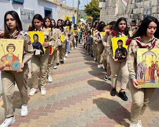 دورة كشفية بمناسبة احد الايقونات في الزبابدة